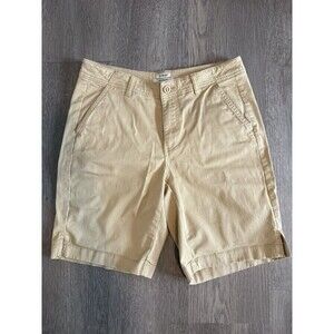 L.L. Bean Ladies Classic Favorite Fit Straight Ladies Chino Shorts Size 6